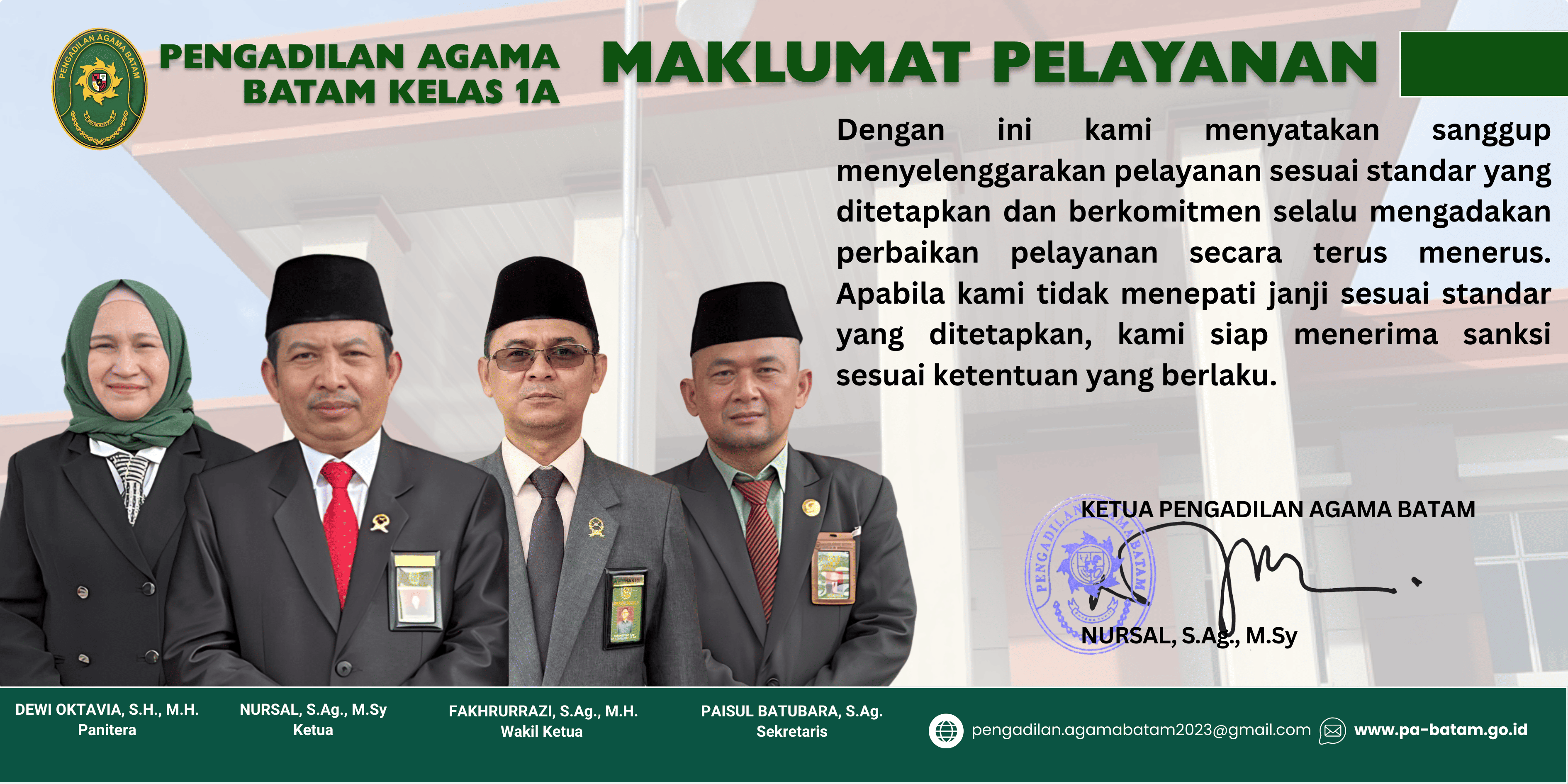 Maklumat Pelayanan